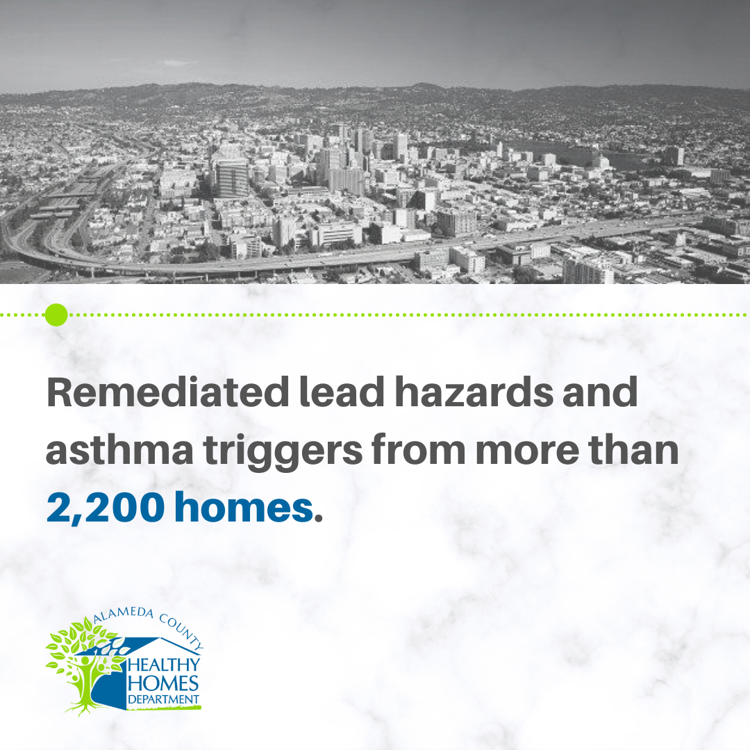 remediated lead hazards and as triggers from more than 2,200 homes